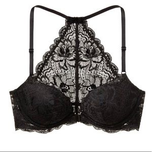Victoria’s Secret PINK Black Lace Bra